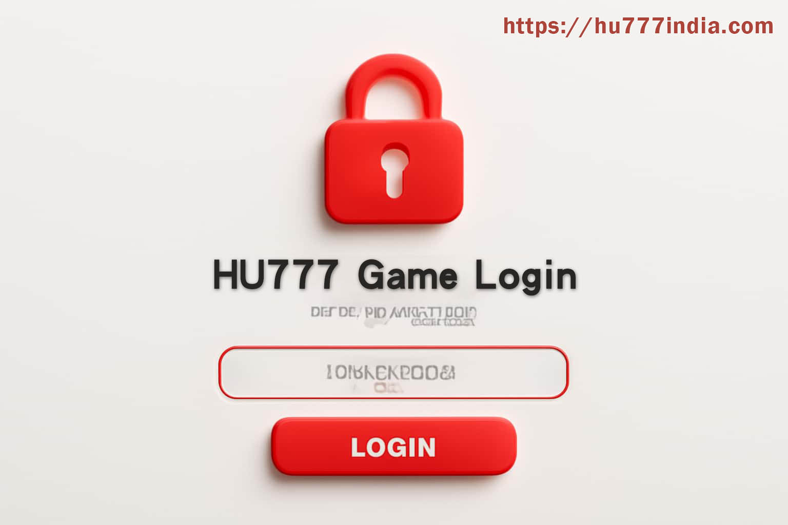 Secure Hu777 login and password recovery screen